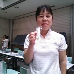 科長さんも喜んで記念に一枚
