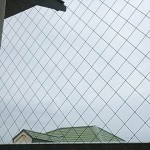 窓の外はどんより…