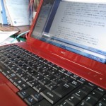 長年連れ添ってるPC、ブログもここから♪