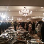 華やかな謝恩会会場
