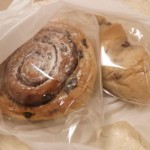隠れているけど結構な大きさのパン