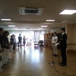 新事務長さん初の挨拶