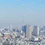 会場からはスカイツリーがくっきり